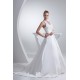 A-Line Halter Court Train Beaded Applique Satin Wedding Dresses 2030112 A-Line Halter Court Train Beaded Applique Satin Wedding Dresses 2030112