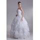 Ball Gown Sleeveless Satin Organza Sweetheart Beaded Wedding Dresses 2031124 Ball Gown Sleeveless Satin Organza Sweetheart Beaded Wedding Dresses 2031124