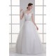 Beautiful Ball Gown V-Neck Sleeveless Satin Organza Beaded Wedding Dresses 2031130 Beautiful Ball Gown V-Neck Sleeveless Satin Organza Beaded Wedding Dresses 2031130