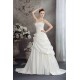A-Line Strapless Court Train Beaded Lace Wedding Dresses 2030114 A-Line Strapless Court Train Beaded Lace Wedding Dresses 2030114