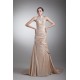 Breathtaking Sleeveless High Neck Taffeta A-Line Wedding Dresses with Color 2031142 Breathtaking Sleeveless High Neck Taffeta A-Line Wedding Dresses with Color 2031142