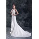 Breathtaking V-Neck Sleeveless A-Line Satin New Arrival Wedding Dresses 2031143 Breathtaking V-Neck Sleeveless A-Line Satin New Arrival Wedding Dresses 2031143