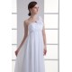 Brush Sweep Train Chiffon One-Shoulder Wedding Dresses Maternity Wedding Dresses 2031144 Brush Sweep Train Chiffon One-Shoulder Wedding Dresses Maternity Wedding Dresses 2031144