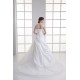 Capped Sleeves Taffeta Fine Netting Ball Gown Wedding Dresses 2031145 Capped Sleeves Taffeta Fine Netting Ball Gown Wedding Dresses 2031145