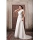 Custom Made A-Line Satin Tulle High-Neck Sweet Wedding Dresses 2031159 Custom Made A-Line Satin Tulle High-Neck Sweet Wedding Dresses 2031159
