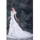 A-Line Square Short Sleeve Satin Organza Best Wedding Dresses 2031160 A-Line Square Short Sleeve Satin Organza Best Wedding Dresses 2031160