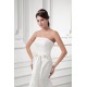 Trumpet/Mermaid Sleeveless Satin Fine Netting Strapless Lace Wedding Dresses 2031162