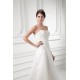 Sleeveless Satin Sweetheart A-Line Sweet Lace Wedding Dresses 2031163