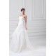 Elegant Strapless Satin Organza Sleeveless A-Line Wedding Dresses 2031174 Elegant Strapless Satin Organza Sleeveless A-Line Wedding Dresses 2031174