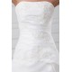 Elegant Strapless Satin Organza Sleeveless A-Line Wedding Dresses 2031174 Elegant Strapless Satin Organza Sleeveless A-Line Wedding Dresses 2031174