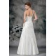 Fantastic One-Shoulder Satin Sleeveless A-Line Wedding Dresses 2031180 Fantastic One-Shoulder Satin Sleeveless A-Line Wedding Dresses 2031180