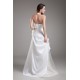 Fantastic Taffeta Sleeveless Sheath/Column Halter Wedding Dresses 2031186