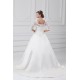 Fantastic V-Neck Satin Lace A-Line Half Elbow Sleeve Wedding Dresses 2031189 Fantastic V-Neck Satin Lace A-Line Half Elbow Sleeve Wedding Dresses 2031189