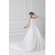 Fantastic V-Neck Satin Lace A-Line Half Elbow Sleeve Wedding Dresses 2031189 Fantastic V-Neck Satin Lace A-Line Half Elbow Sleeve Wedding Dresses 2031189