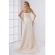 Fashionable Satin Lace Sweetheart A-Line Sleeveless Sweet Wedding Dresses 2031191