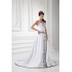 Fashionable Satin Sweetheart Sleeveless A-Line Best Wedding Dresses 2031193