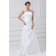 Fashionable Sleeveless One-Shoulder Satin A-Line Best Wedding Dresses 2031195
