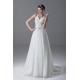 A-Line Chiffon Satin Halter Sleeveless Wedding Dresses 2031198 A-Line Chiffon Satin Halter Sleeveless Wedding Dresses 2031198