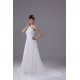Elegant A-Line Chiffon Silk like Satin Straps Beaded Wedding Dresses 2030120 Elegant A-Line Chiffon Silk like Satin Straps Beaded Wedding Dresses 2030120