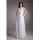 Chiffon Satin One-Shoulder A-Line Sleeveless Floor-Length Wedding Dresses 2031202 Chiffon Satin One-Shoulder A-Line Sleeveless Floor-Length Wedding Dresses 2031202