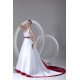 Halter Sleeveless A-Line Satin Best Wedding Dresses 2031203
