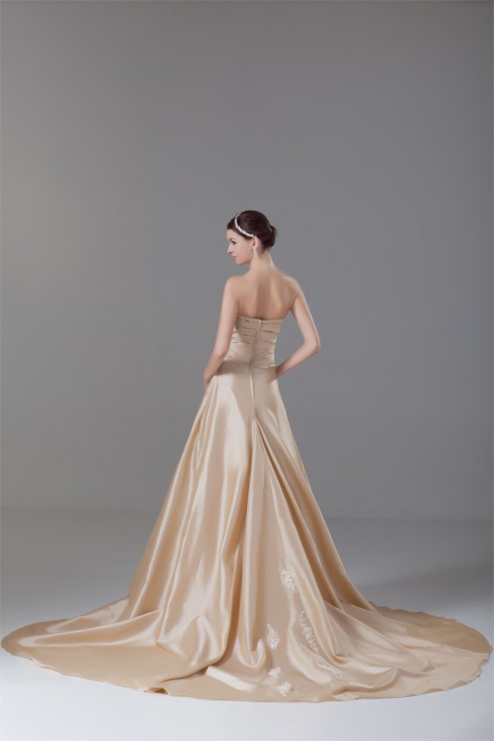 A-Line Taffeta Sweetheart Sleeveless Wedding Dresses with A Lace Jacket 2031211 A-Line Taffeta Sweetheart Sleeveless Wedding Dresses with A Lace Jacket 2031211