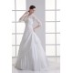 Great Ball Gown 3/4 Length Sleeve Taffeta Lace V-Neck Wedding Dresses 2031212 Great Ball Gown 3/4 Length Sleeve Taffeta Lace V-Neck Wedding Dresses 2031212