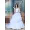 Hot Sale Strapless A-Line Satin Sleeveless New Arrival Wedding Dresses 2031223