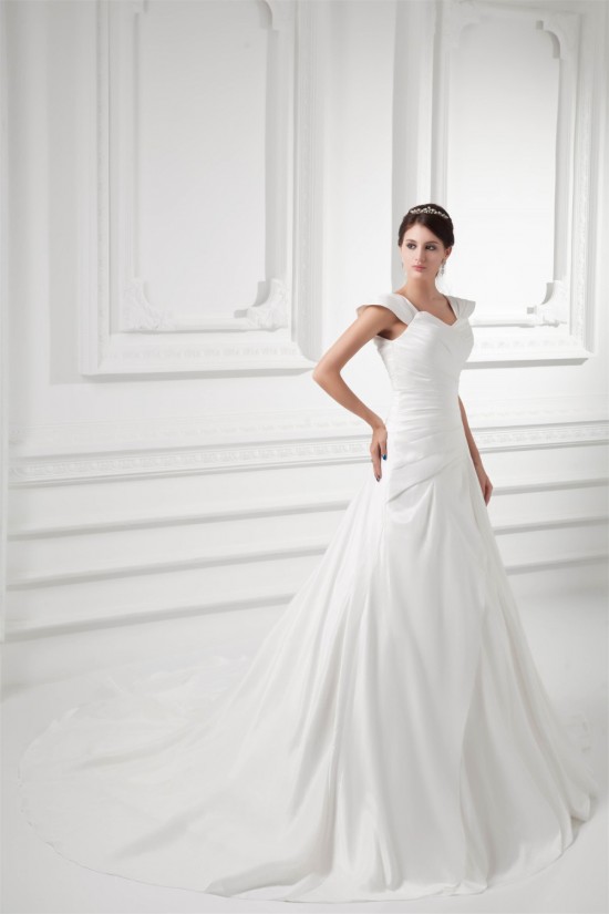 Latest Design Bowl Taffeta A-Line New Arrival Wedding Dresses 2031227 Latest Design Bowl Taffeta A-Line New Arrival Wedding Dresses 2031227