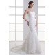 Mermaid/Trumpet Sleeveless Satin Lace Soft Sweetheart Wedding Dresses 2031236 Mermaid/Trumpet Sleeveless Satin Lace Soft Sweetheart Wedding Dresses 2031236