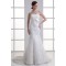 Mermaid/Trumpet Sleeveless Satin Lace Soft Sweetheart Wedding Dresses 2031236