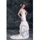 Mermaid/Trumpet Sleeveless Satin Sweetheart New Arrival Wedding Dresses 2031237