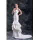 Mermaid/Trumpet Sleeveless Satin Sweetheart New Arrival Wedding Dresses 2031237