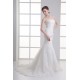 Mermaid/Trumpet Sleeveless Strapless Satin Fine Netting Wedding Dresses 2031238 Mermaid/Trumpet Sleeveless Strapless Satin Fine Netting Wedding Dresses 2031238
