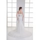 Elegant Mermaid/Trumpet Strapless Satin Lace Fine Netting Wedding Dresses with Color 2031239 Elegant Mermaid/Trumpet Strapless Satin Lace Fine Netting Wedding Dresses with Color 2031239