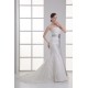 Elegant Mermaid/Trumpet Strapless Satin Lace Fine Netting Wedding Dresses with Color 2031239 Elegant Mermaid/Trumpet Strapless Satin Lace Fine Netting Wedding Dresses with Color 2031239
