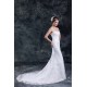 Mermaid/Trumpet Strapless Satin Lace Sleeveless New Arrival Wedding Dresses 2031240 Mermaid/Trumpet Strapless Satin Lace Sleeveless New Arrival Wedding Dresses 2031240