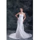 Mermaid/Trumpet Strapless Satin Lace Sleeveless New Arrival Wedding Dresses 2031240 Mermaid/Trumpet Strapless Satin Lace Sleeveless New Arrival Wedding Dresses 2031240