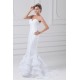 Mermaid/Trumpet Sweetheart Sleeveless Organza Taffeta Wedding Dresses 2031241 Mermaid/Trumpet Sweetheart Sleeveless Organza Taffeta Wedding Dresses 2031241