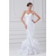 Mermaid/Trumpet Sweetheart Sleeveless Organza Taffeta Wedding Dresses 2031241 Mermaid/Trumpet Sweetheart Sleeveless Organza Taffeta Wedding Dresses 2031241
