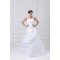 New Arrival A-Line Straps Sleeveless Satin Organza Wedding Dresses 2031243