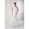 One-Shoulder Sleeveless Taffeta Mermaid/Trumpet Best Wedding Dresses 2031263