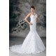 Satin Lace Mermaid/Trumpet V-Neck New Arrival Wedding Dresses 2031278 Satin Lace Mermaid/Trumpet V-Neck New Arrival Wedding Dresses 2031278