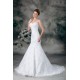 Satin Lace Mermaid/Trumpet V-Neck New Arrival Wedding Dresses 2031278 Satin Lace Mermaid/Trumpet V-Neck New Arrival Wedding Dresses 2031278