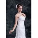 Satin Net Sweetheart Mermaid/Trumpet Sleeveless Wedding Dresses 2031283