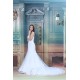 Satin Netting Sleeveless Strapless Mermaid/Trumpet Wedding Dresses 2031286