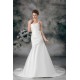 Satin One-Shoulder Mermaid/Trumpet Sleeveless Wedding Dresses 2031287 Satin One-Shoulder Mermaid/Trumpet Sleeveless Wedding Dresses 2031287