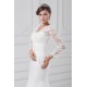 Satin Lace Organza Long Sleeve Mermaid/Trumpet Wedding Dresses 2031289