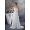Elegant Strapless Sleeveless A-Line Chiffon Wedding Dresses 2030129