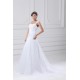 Satin Organza Straps A-Line Sleeveless Embellished Wedding Dresses 2031300 Satin Organza Straps A-Line Sleeveless Embellished Wedding Dresses 2031300